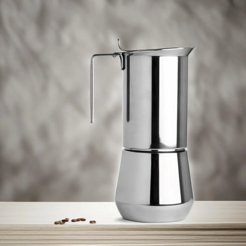 Ilsa Turbo Express Espressokocher, Edelstahl 18/10, 3 Tassen