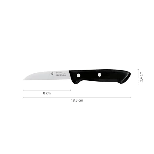 WMF Classic Line Gemüsemesser 18,5 cm, Spezialklingenstahl, Kunststoffgriff, Kochmesser, Küchenmesser, Obstmesser, Klinge 8 cm