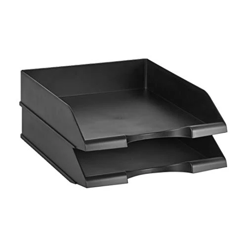 Amazon Basics Briefablage · 33,8L x 25,4B x 6,4H cm · Schwarz