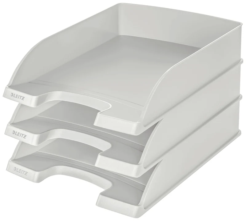 Leitz Briefablage · 35,7L x 25,5B x 7H cm · Grau
