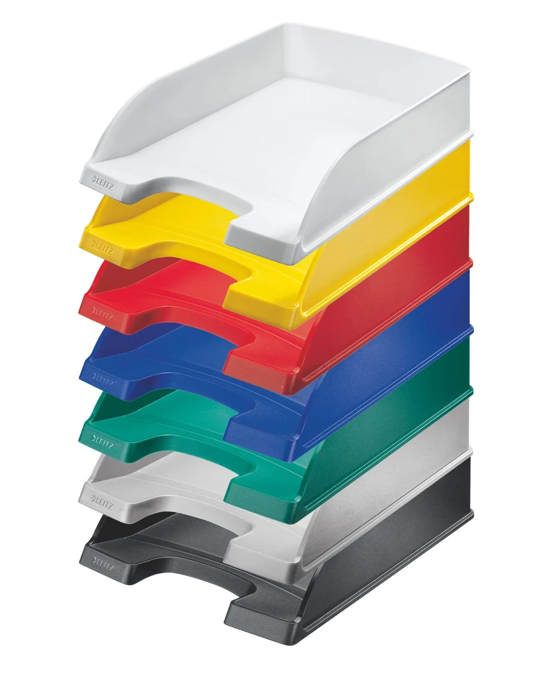Leitz Briefablage · 35,7L x 25,5B x 7H cm · Grau