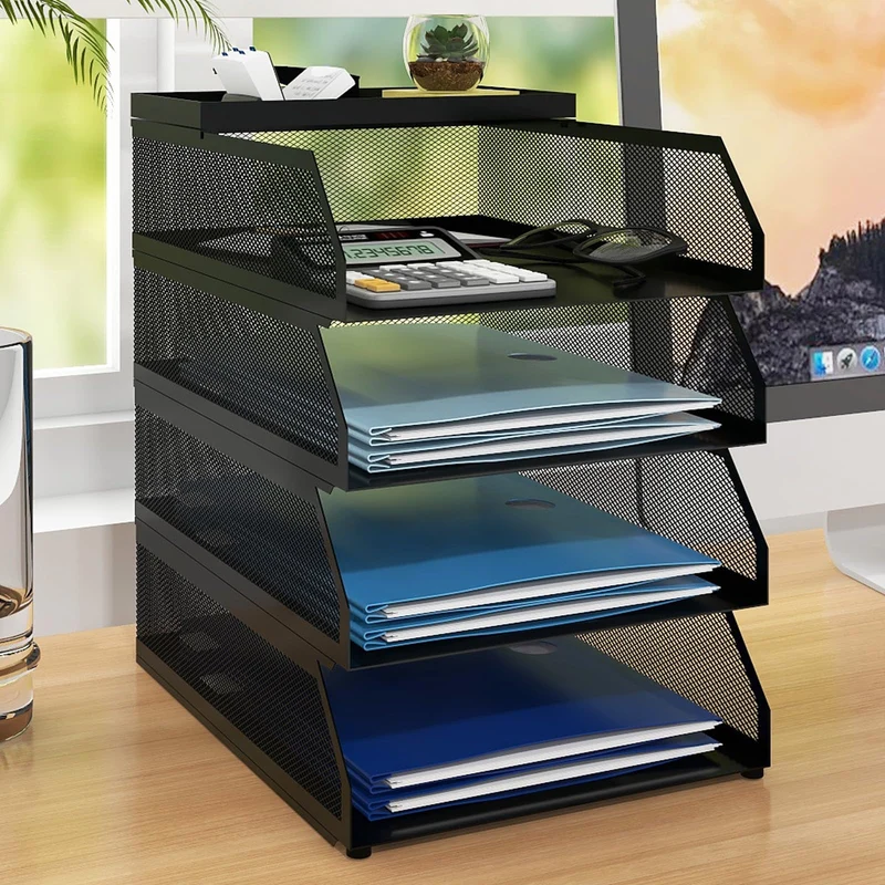 PUNCIA Briefablage · 25L x 32B x 31H cm · Schwarz