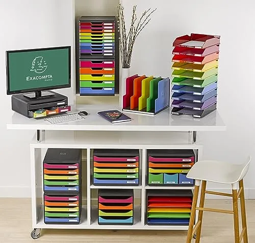 Exacompta Briefablage · schwarz|bunt