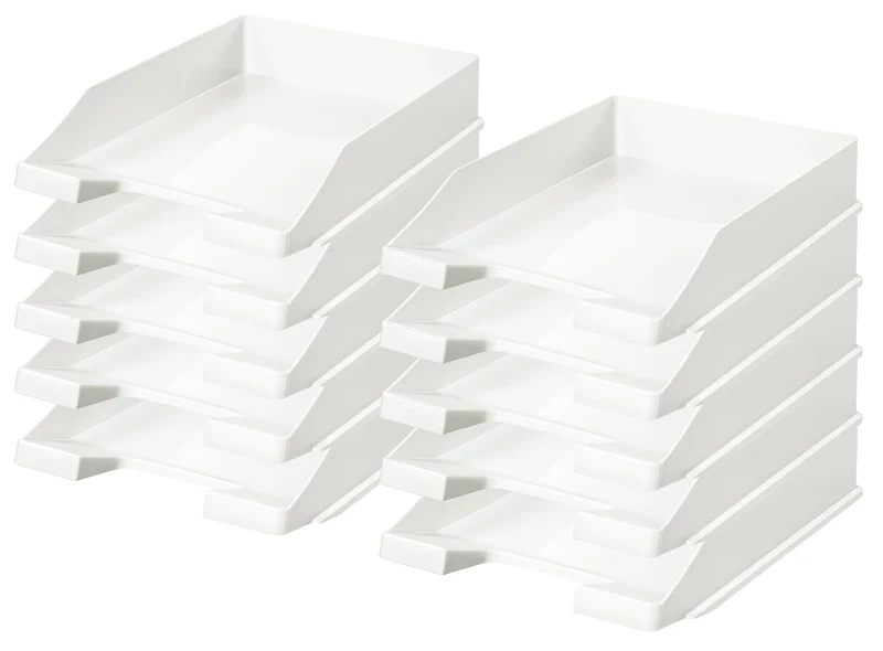 Papiertiger Briefablage · Weiß