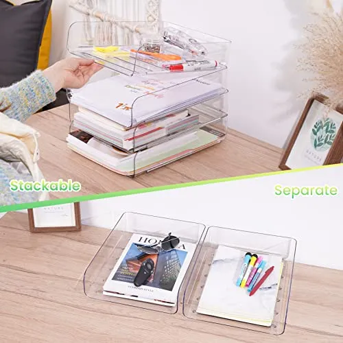 Tomorotec Briefablage · 24,9L x 31,8B x 7,6H cm · Transparent