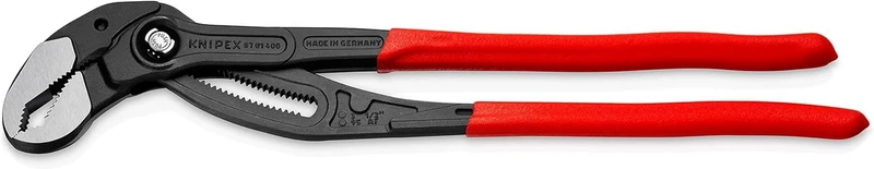 KNIPEX Cobra XL Wasserpumpenzange, 400 mm, Muttern bis 95 mm, 87 01 400