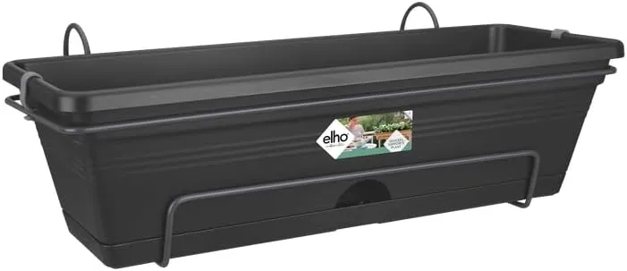 elho Green Basics Balkonkasten Allin 1 50cm - Living Schwarz