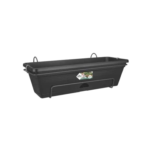 elho Green Basics Balkonkasten Allin 1 50cm - Living Schwarz