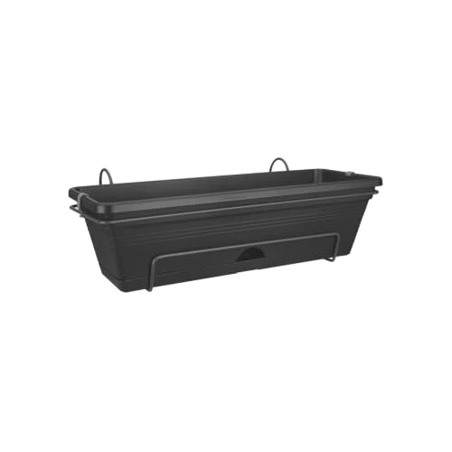 elho Green Basics Balkonkasten Allin 1 50cm - Living Schwarz