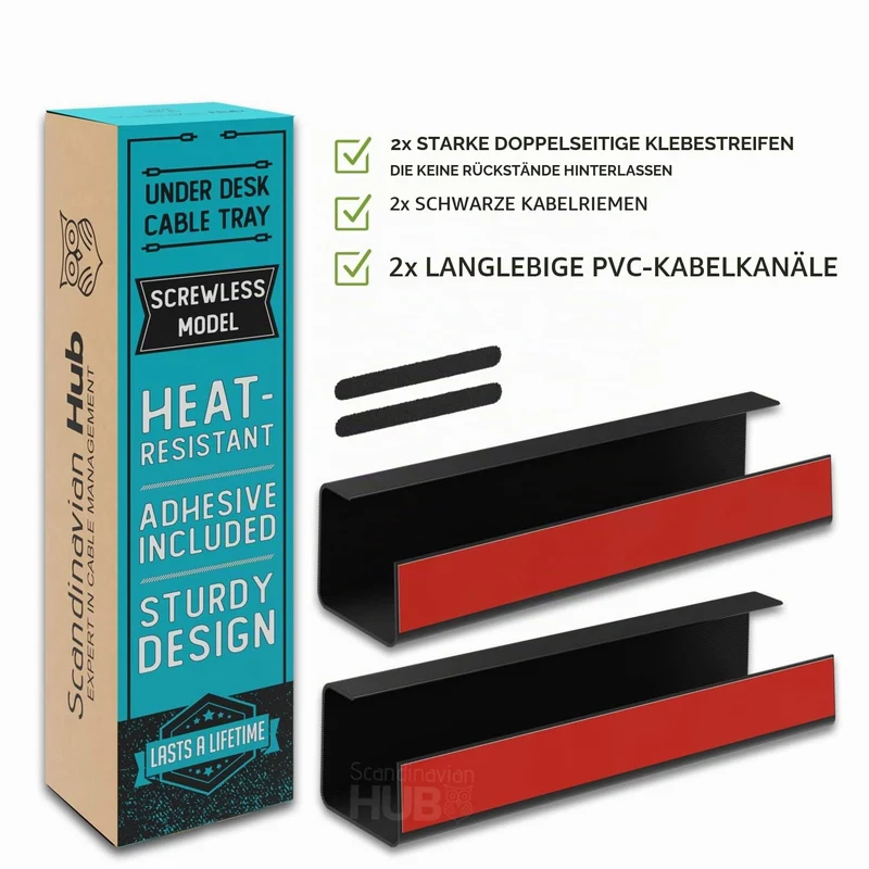 Scandinavian Hub Kabelorganisation · Schwarz
