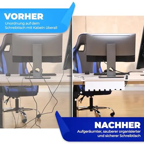 HOMEPROTEK Kabelorganisation · 2 · Weiß