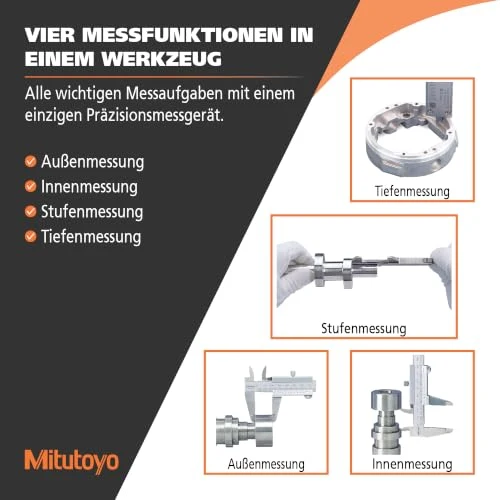 Mitutoyo MIT530-101 Messschieber, 0–150 mm Reichweite