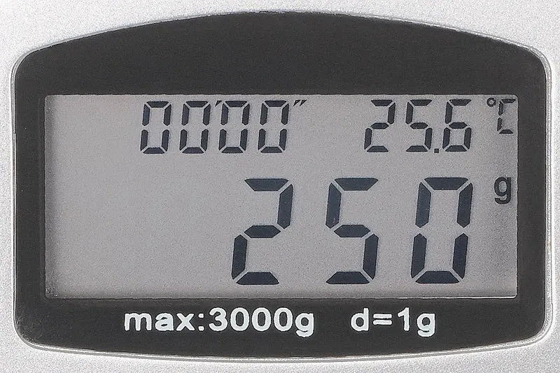 Rosenstein & Söhne Wandwaage: Digitale Küchenwaage zur Wandmontage, klappbar, Timer, 3 kg Tragkraft (Wandküchenwaage, Küchen Wandwaage klappbar, Backen)