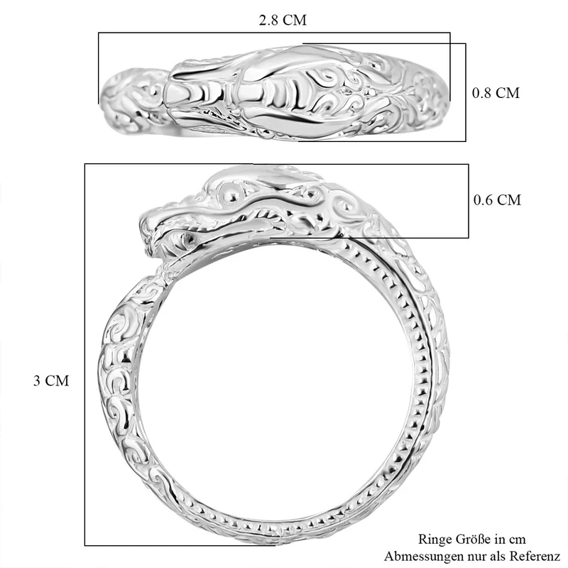 925 Silber Ring ca. 4,89g