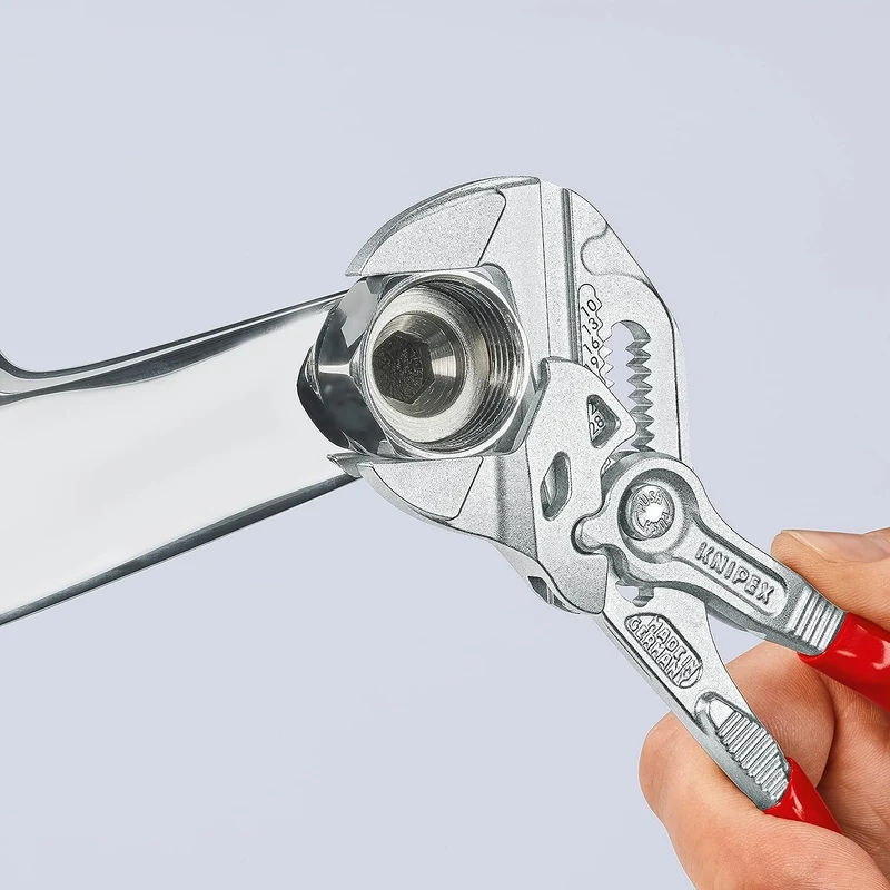 KNIPEX Zangenschlüssel Zange und Schraubenschlüssel in einem, 86 03 180 SB