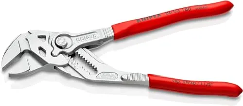 KNIPEX Zangenschlüssel Zange und Schraubenschlüssel in einem, 86 03 180 SB