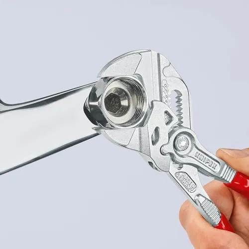 KNIPEX Zangenschlüssel Zange und Schraubenschlüssel in einem, 86 03 180 SB