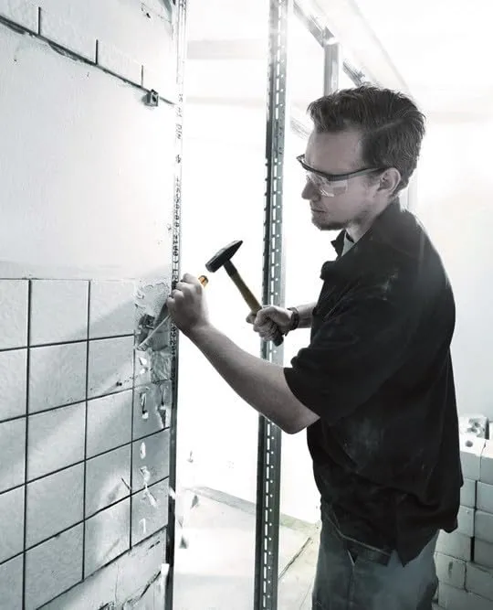 Wera Schraubendrehersatz 932/6 Kraftform Plus: Der Schraubmeißel + Rack, 6-teilig, 05018282001, Hex