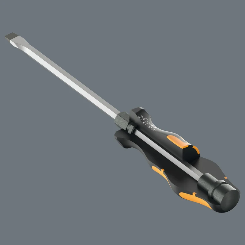Wera Schraubendrehersatz 932/6 Kraftform Plus: Der Schraubmeißel + Rack, 6-teilig, 05018282001, Hex