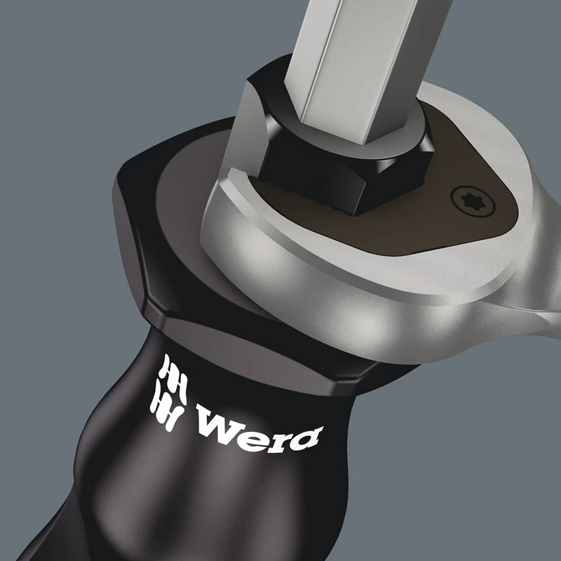 Wera Schraubendrehersatz 932/6 Kraftform Plus: Der Schraubmeißel + Rack, 6-teilig, 05018282001, Hex
