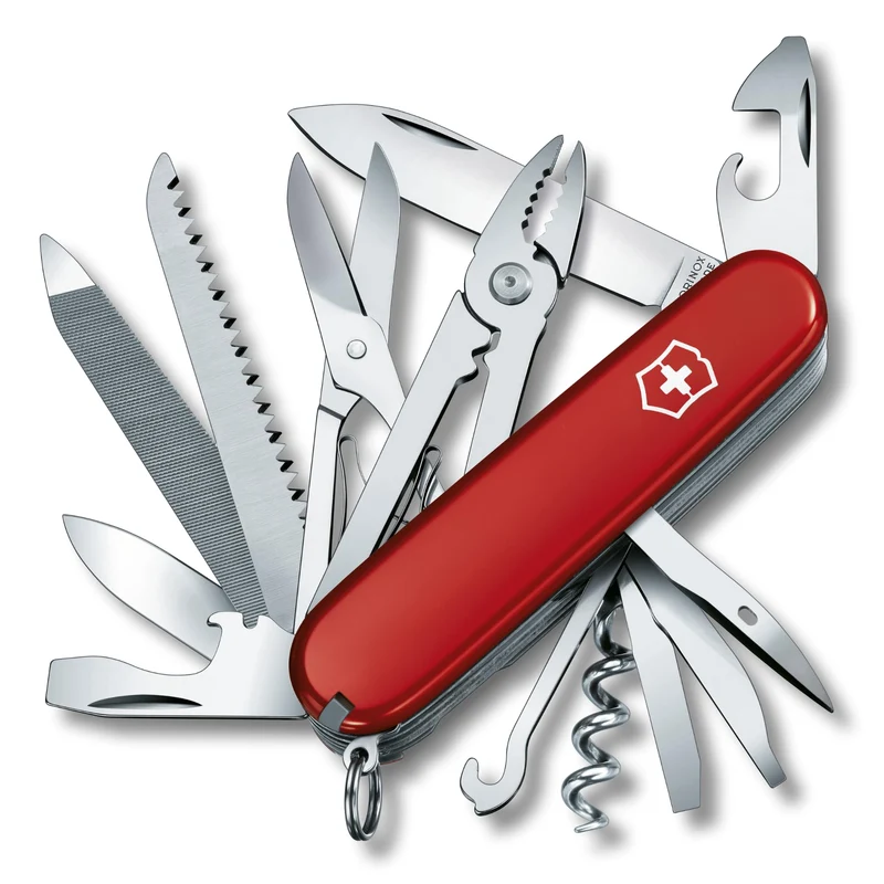 Victorinox Handyman Schweizer Taschenmesser, Multitool, 24 Funktionen, Rot