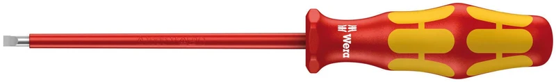 Wera - 05006110001 - 160 i SB VDE-isolierter Schlitz-Schraubendreher SB, 0,6 x 3,5 x 100 mm