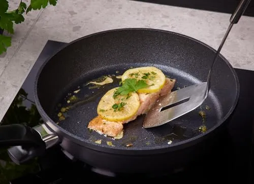 Fissler Adamant Comfort/Pfannen-Set 2-teilig (24 cm + 28 cm) – kratzfeste Aluminium-Bratpfannen mit Antihaft-Beschichtung, Made in Germany - Induktion