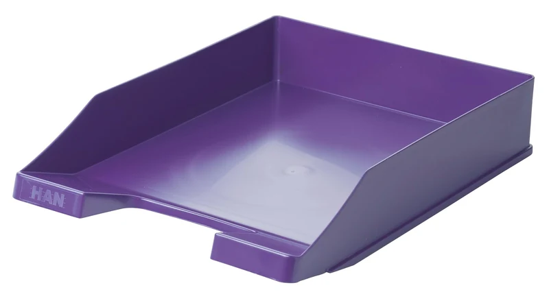 HAN Briefablage · 34,8L x 25,5B x 6,5H cm · [Limette, Pink, Violett, Hellblau, Orange]