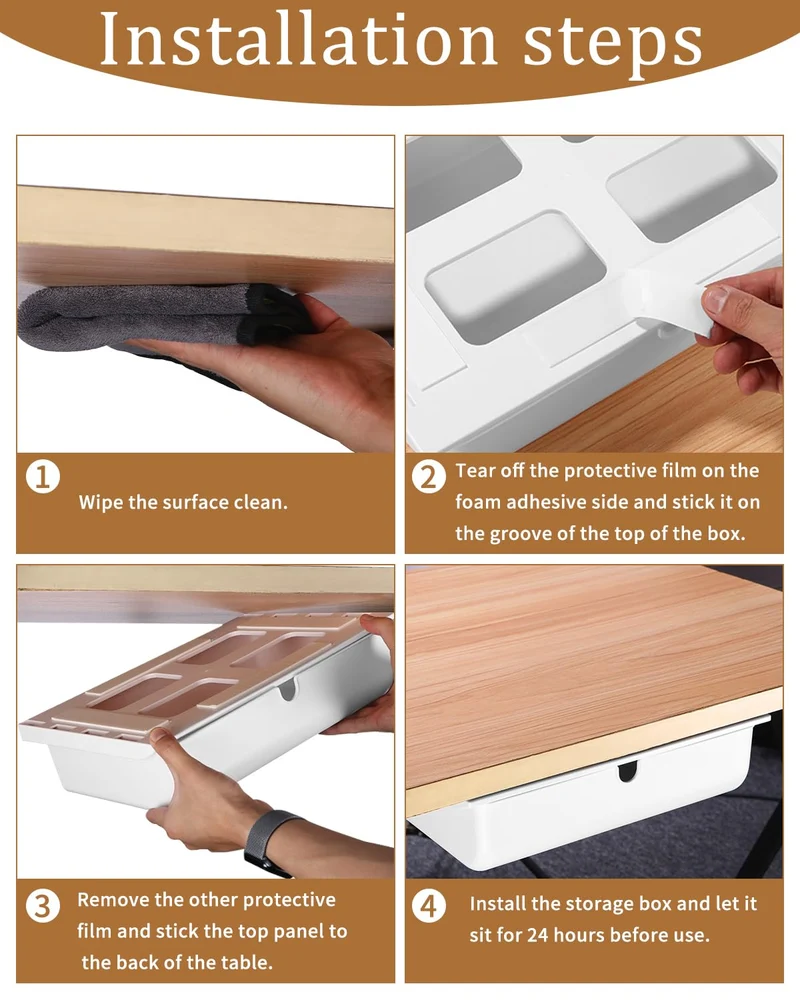 Cotepi Schreibtisch-Organizer · Weiß