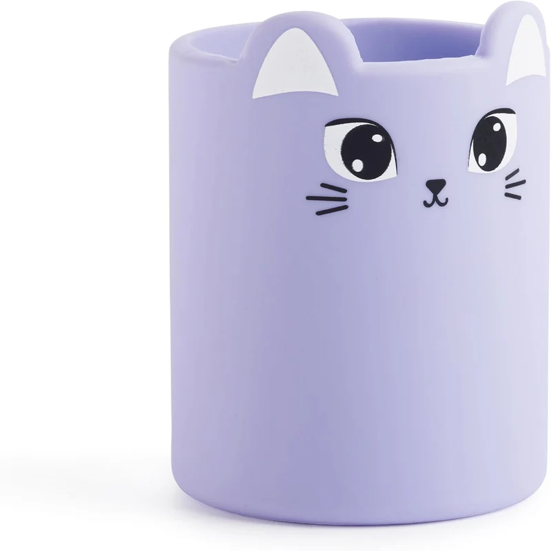 Back2Fun Schreibtisch-Organizer · 7,5T x 9B x 7,5H cm · Violett