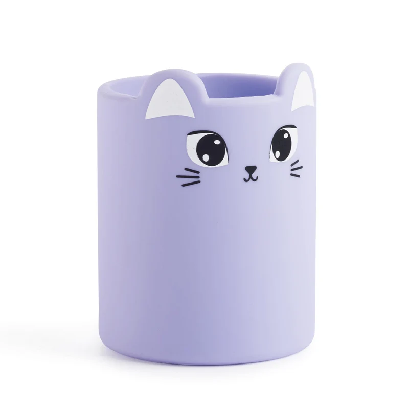 Back2Fun Schreibtisch-Organizer · 7,5T x 9B x 7,5H cm · Violett