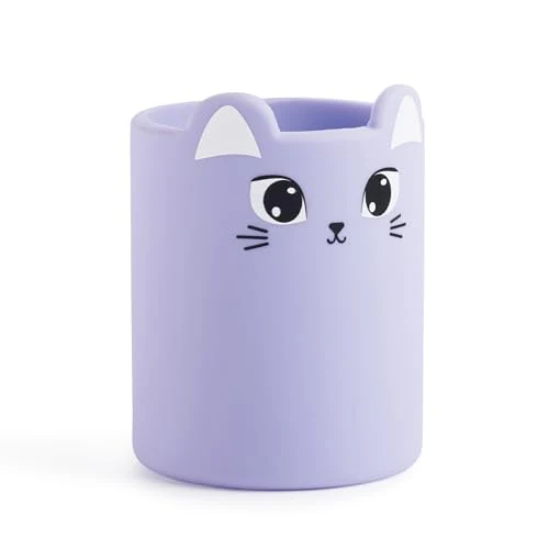 Back2Fun Schreibtisch-Organizer · 7,5T x 9B x 7,5H cm · Violett