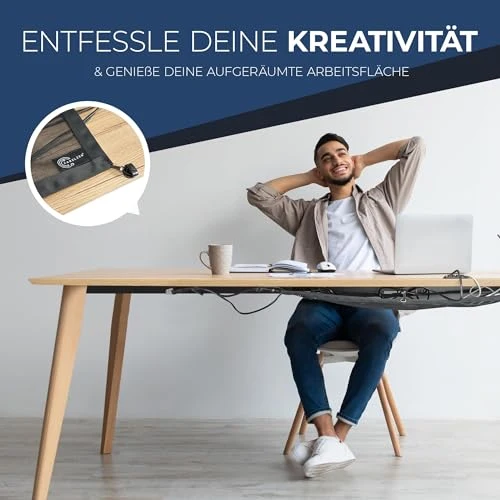 KabelZen Kabelorganisation · Carbon Schwarz