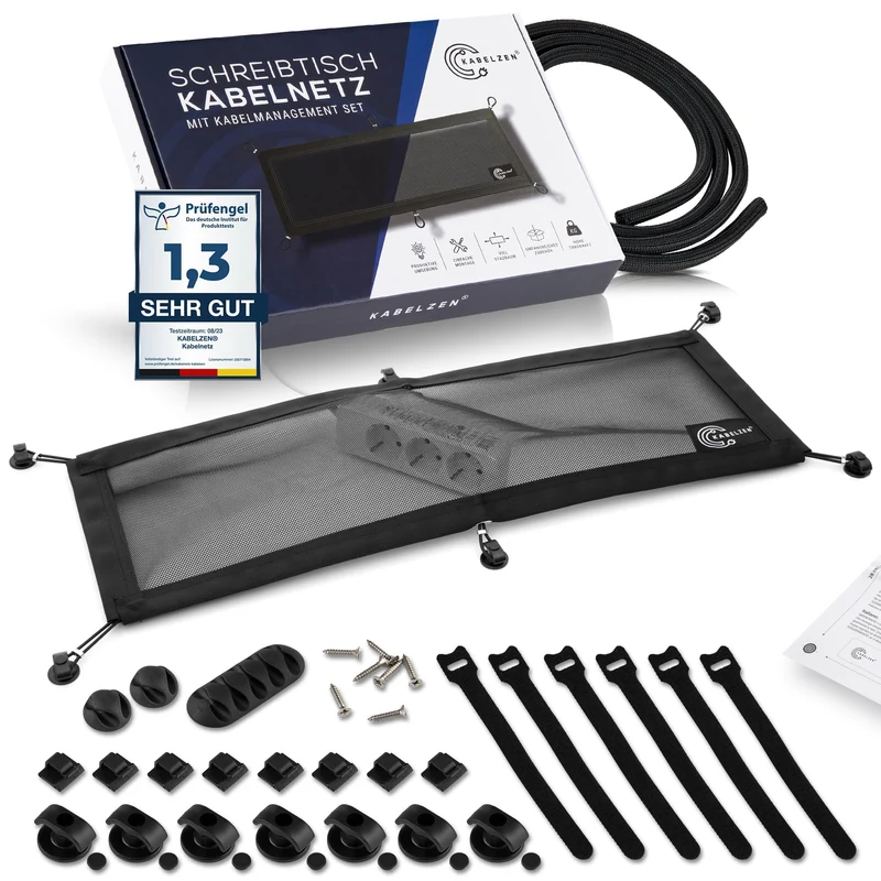 KabelZen Kabelorganisation · Carbon Schwarz