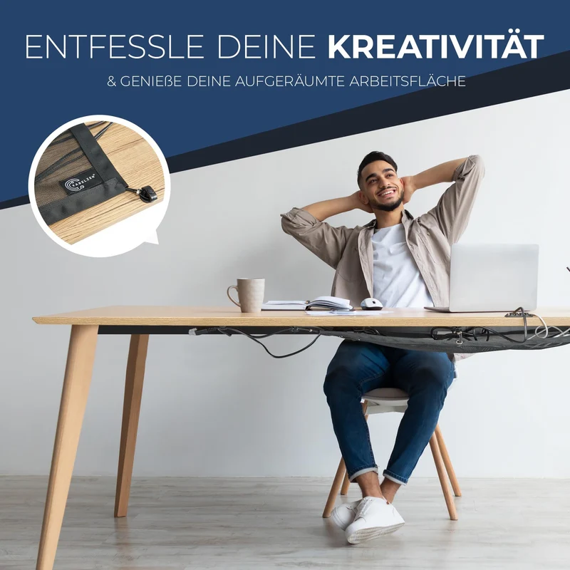 KabelZen Kabelorganisation · Carbon Schwarz