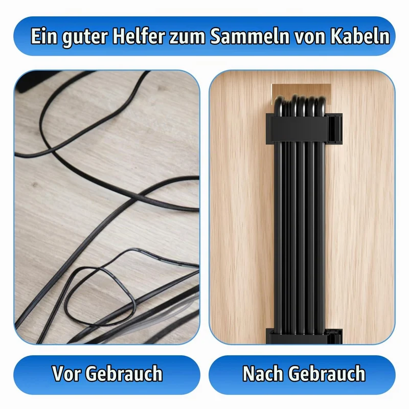 Kimsky Kabelorganisation · Schwarz · 50+20