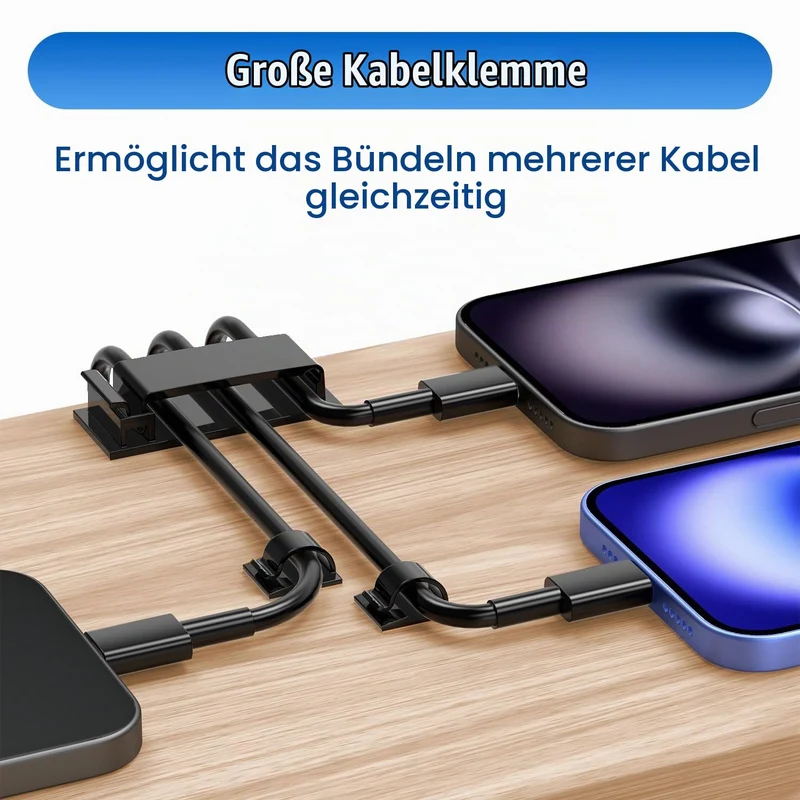 Kimsky Kabelorganisation · Schwarz · 50+20