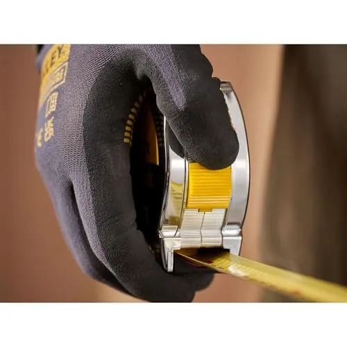 STANLEY Maßband Bandmaß Powerlock (Kunststoffgehäuse, Maßband 10 m Länge, 25 mm Breite, metrische Skalierung, Gürtelclip) 1-33-442