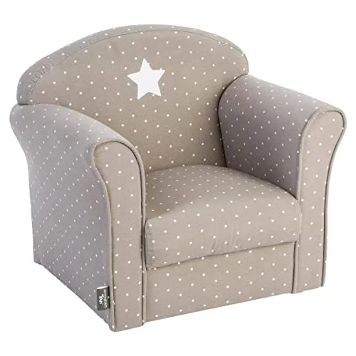 Atmosphera Klassischer Sessel für Kinderzimmer, Taupe