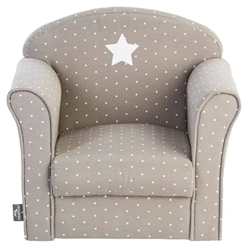 Atmosphera Klassischer Sessel für Kinderzimmer, Taupe