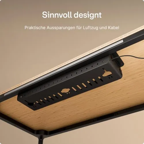 Desktronic Kabelorganisation · Schwarz
