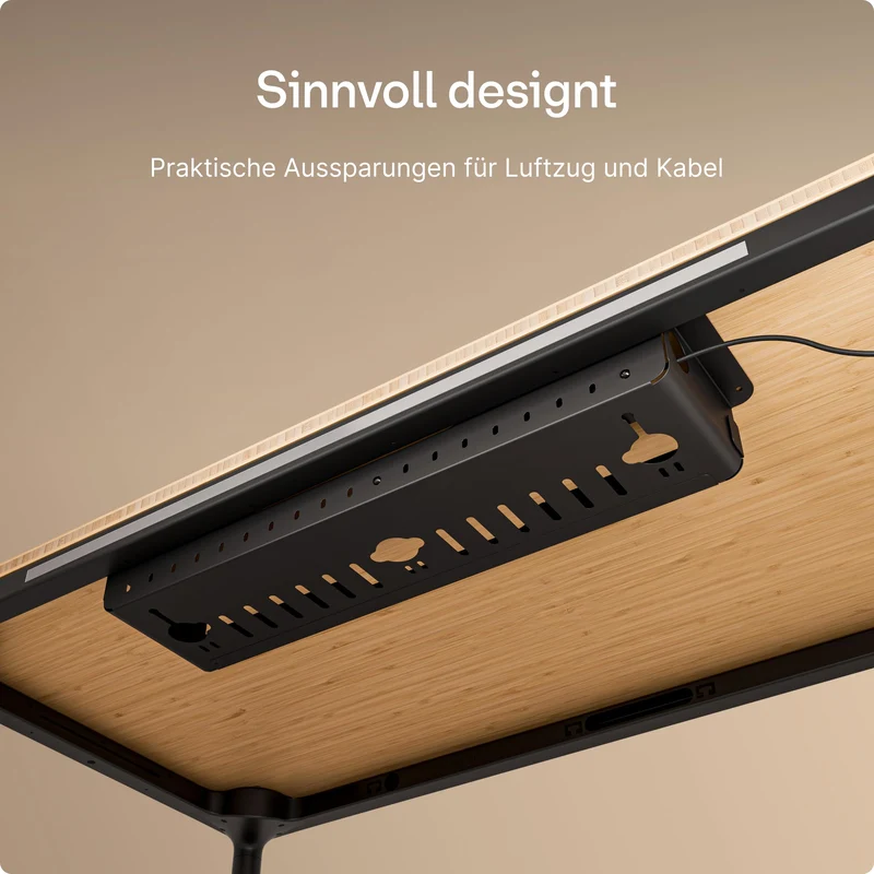 Desktronic Kabelorganisation · Schwarz