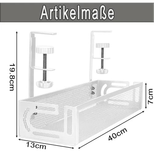 Accmuzzy Kabelorganisation · Weiß