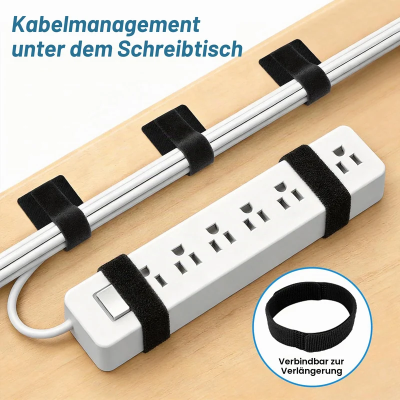 TopEsct Kabelorganisation · Schwarz · 25