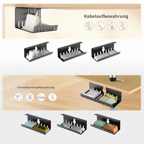 Syeeiex Kabelorganisation · Schwarz · 86cm