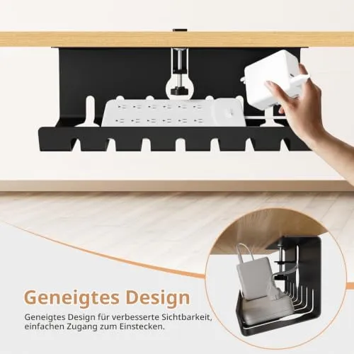 Syeeiex Kabelorganisation · Schwarz · 86cm