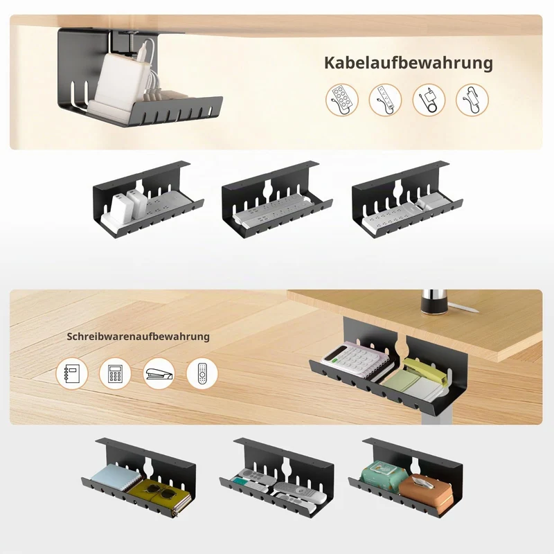Syeeiex Kabelorganisation · Schwarz · 86cm