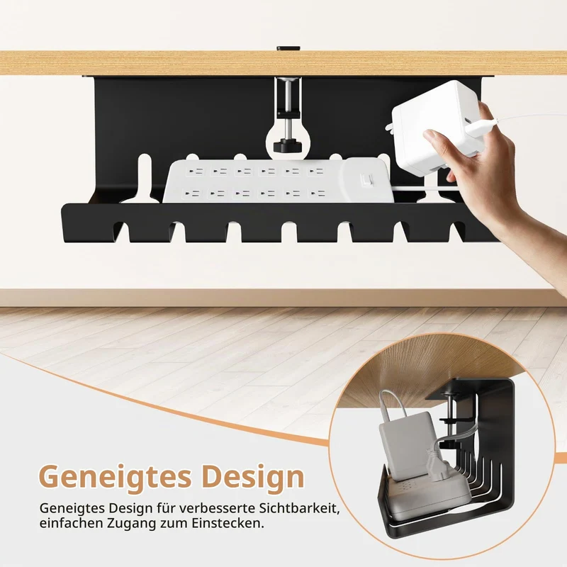 Syeeiex Kabelorganisation · Schwarz · 86cm