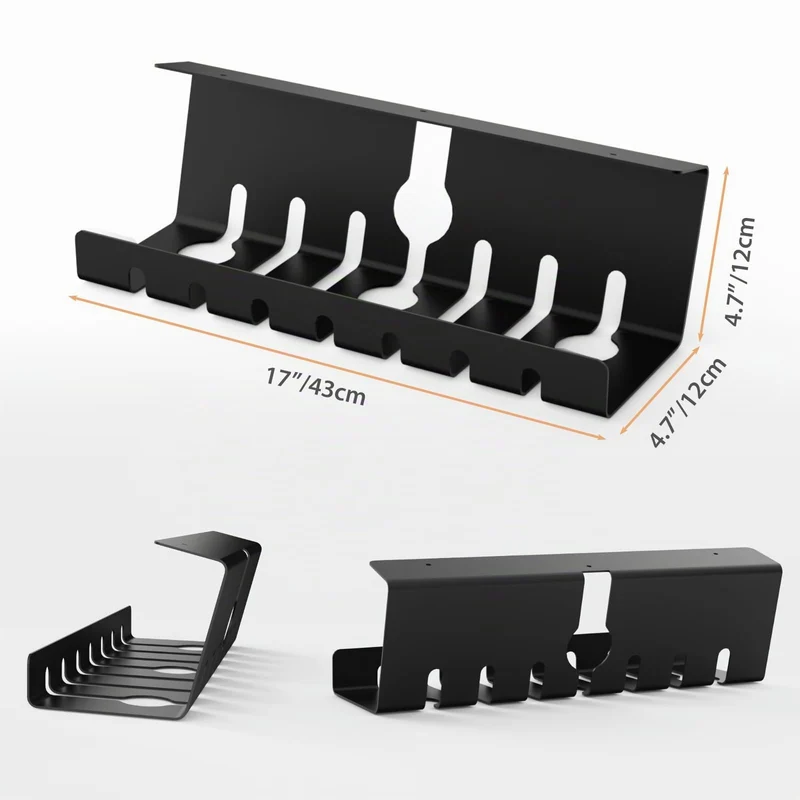 Syeeiex Kabelorganisation · Schwarz · 86cm