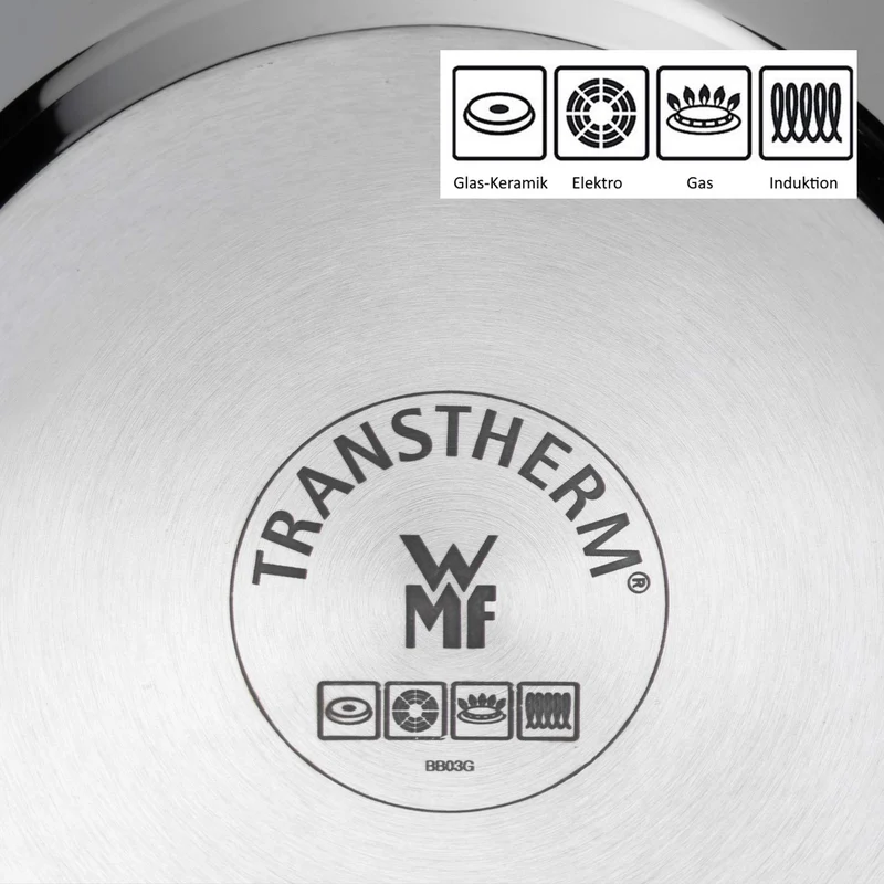 WMF Diadem Plus Kochtopf Induktion 20 cm – 3,7 l, spülmaschinenfest